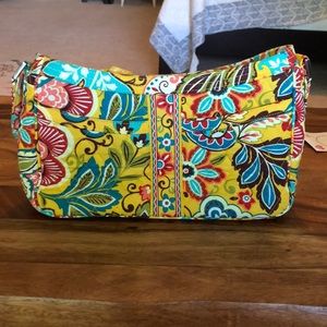 Very Bradley Provencal Paisley Shoulder Purse